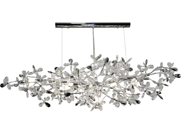 CATALEYA lampadario a sospensione in cristallo 1200x500 - V20021 3