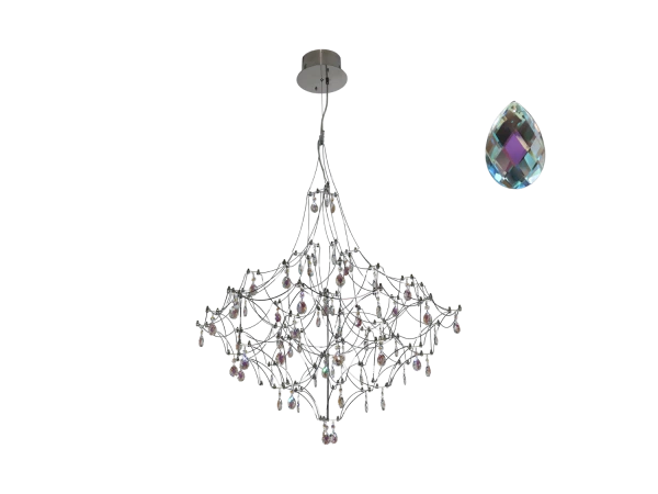 Lampadario a sospensione in cristallo JOYA 870 - V40081S