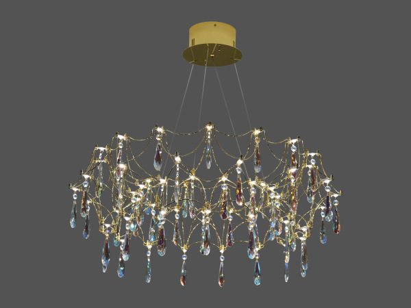 Lampadario a sospensione in cristallo JOYA 750 - V40062 3
