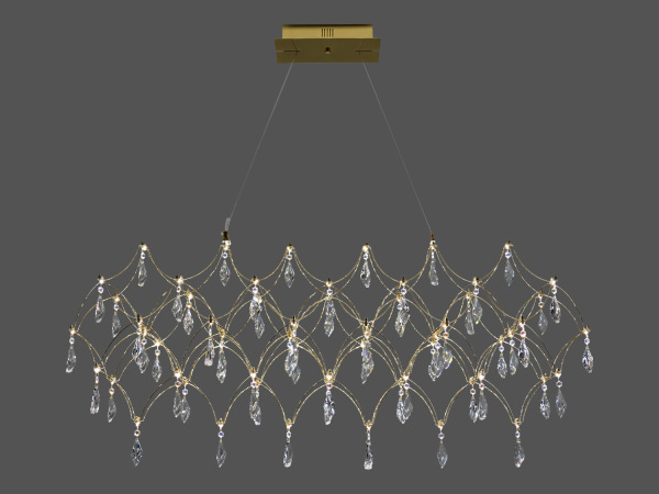 Lampadario a sospensione in cristallo JOYA 900 - V40025S 3