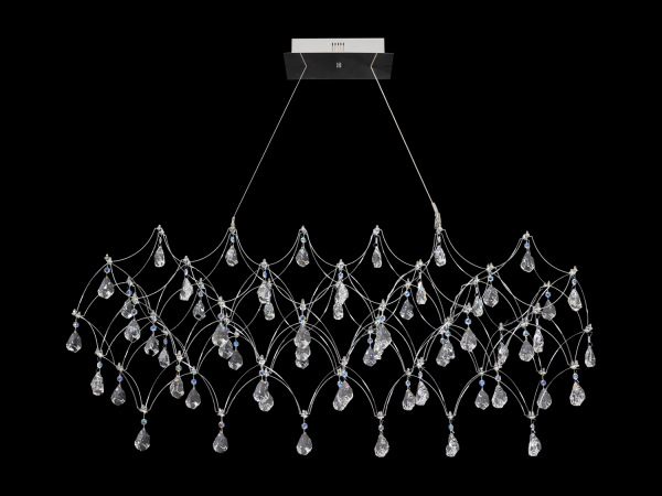 Lampadario a sospensione in cristallo JOYA 900 - V40014S 4