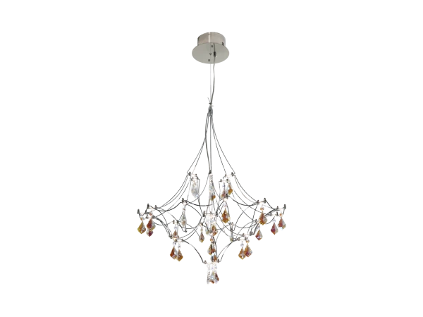 Lampadario a sospensione in cristallo JOYA 600 - V40073 2