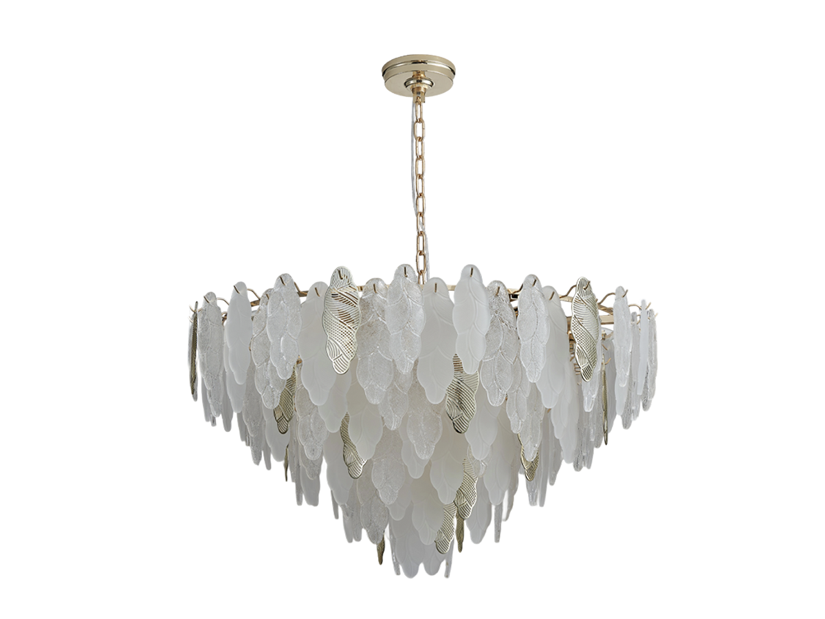 Lampade decorative in vetro per un’illuminazione moderna degli interni.